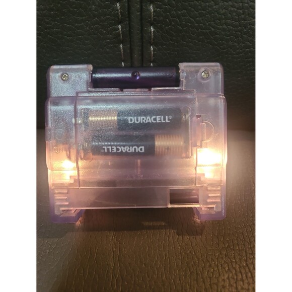 Nintendo Gameboy Color Handheld Console Grape Purple CGB-001 with Magnifier - Picture 12 of 12